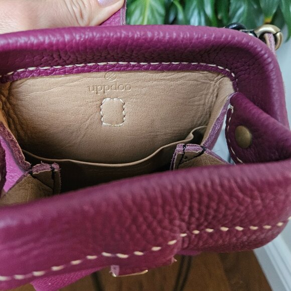 Uppdoo Small Leather Crossbody Bag - Picture 5 of 10